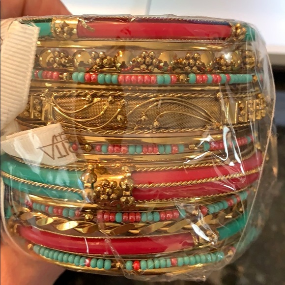 Amrita Singh Monte Carlo 18 pc bangle set - Picture 3 of 5